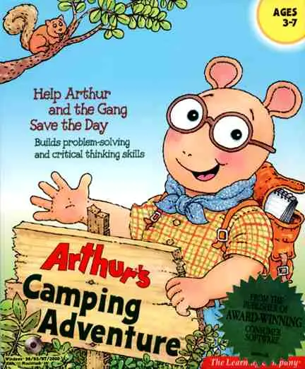 Arthur's Camping Adventure Game Cover
