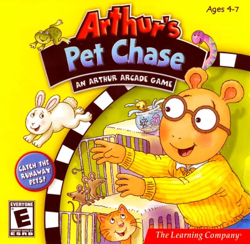 Arthur's Pet Chase Game Cover