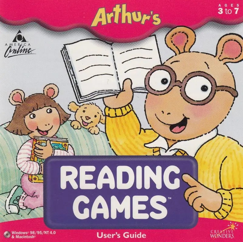 Arthur's Reading Games Game Cover