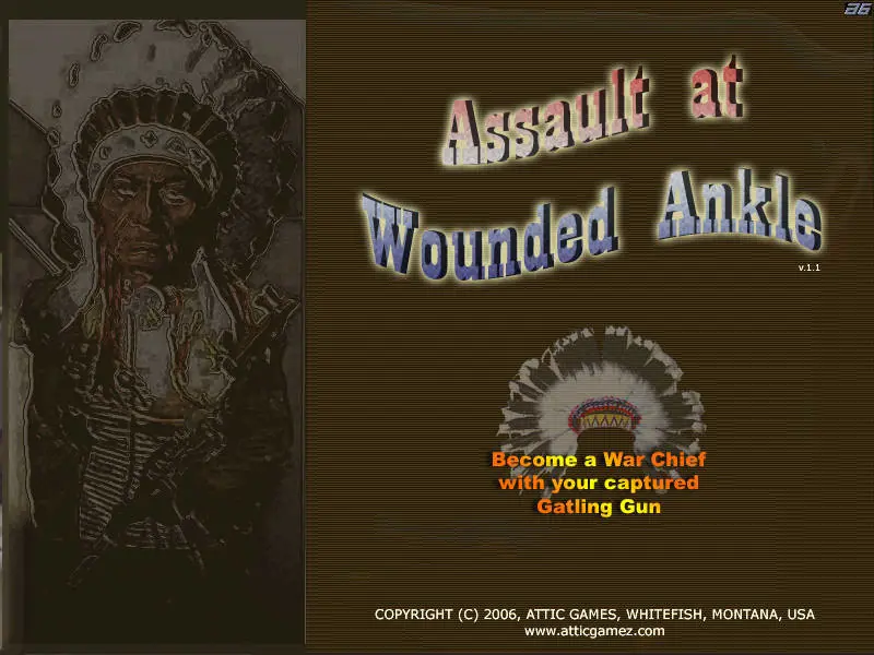 Assault at Wounded Ankle Game Cover