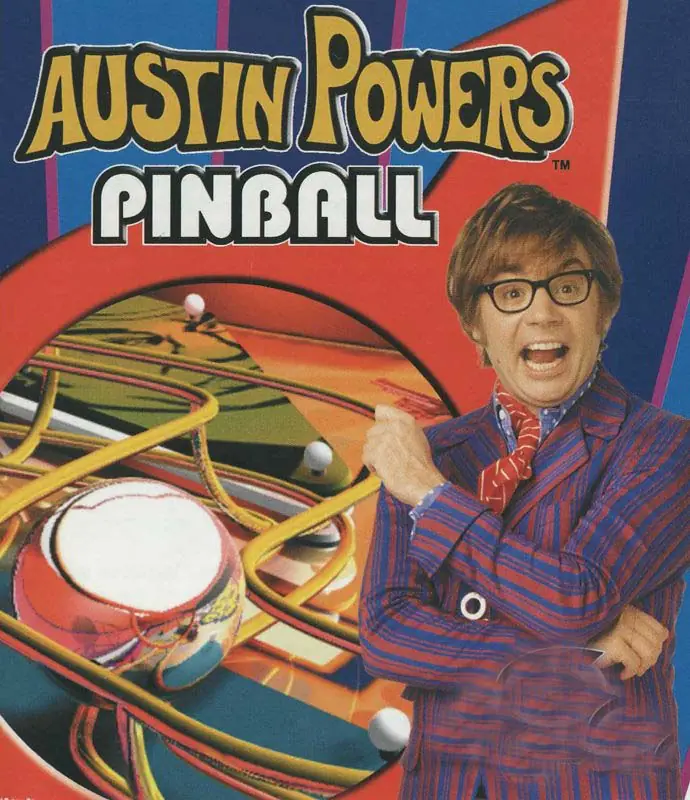 Austin Powers Pinball Game Cover