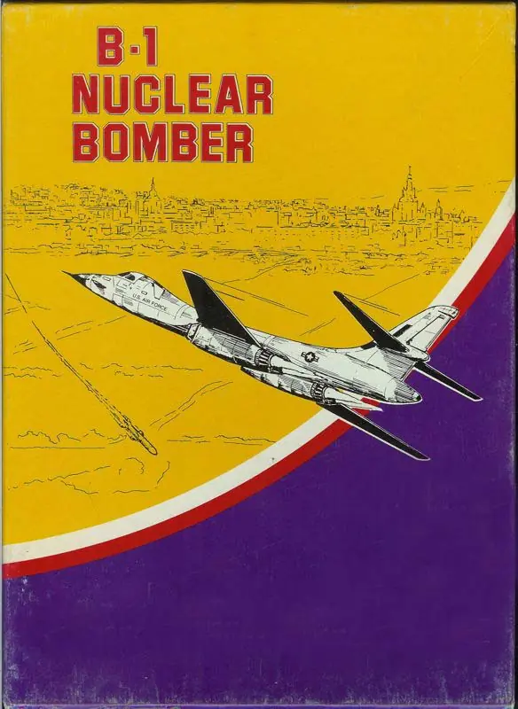 B-1 Nuclear Bomber Game Cover