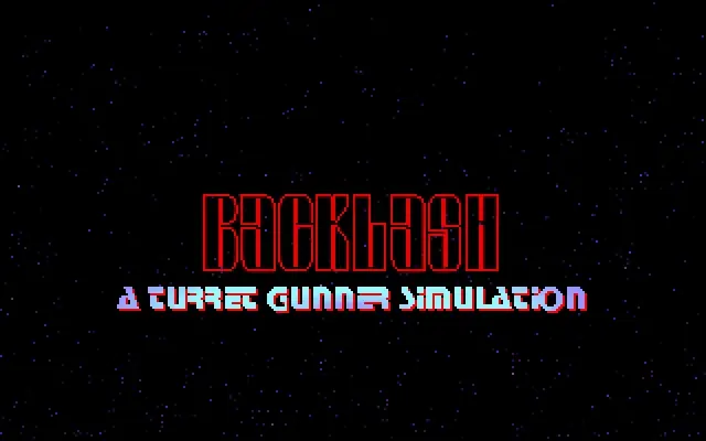 Backlash: A Turret Gunner Simulation Game Cover