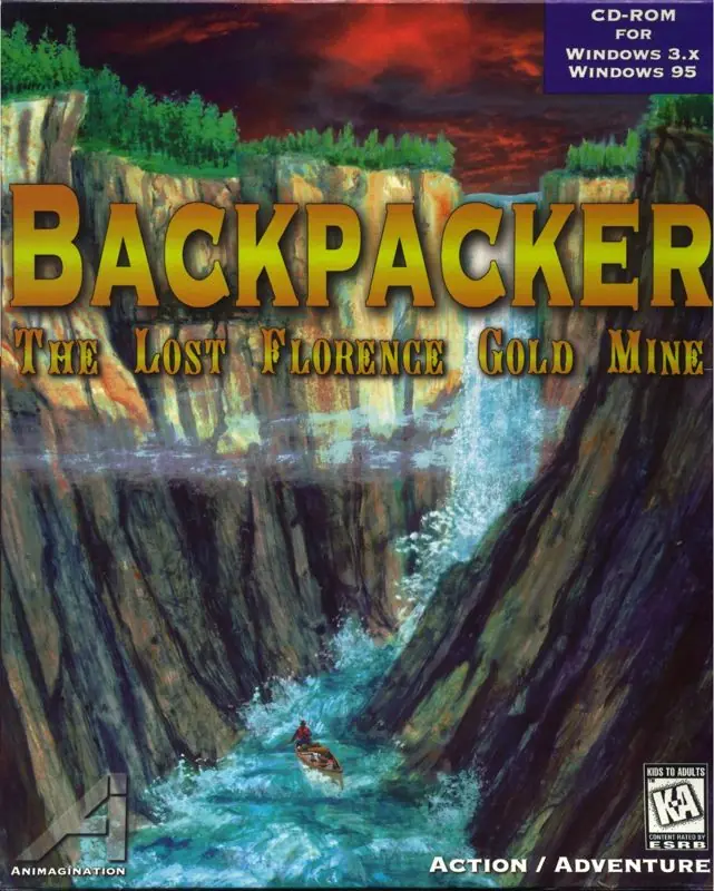 Backpacker: The Lost Florence Gold Mine Game Cover