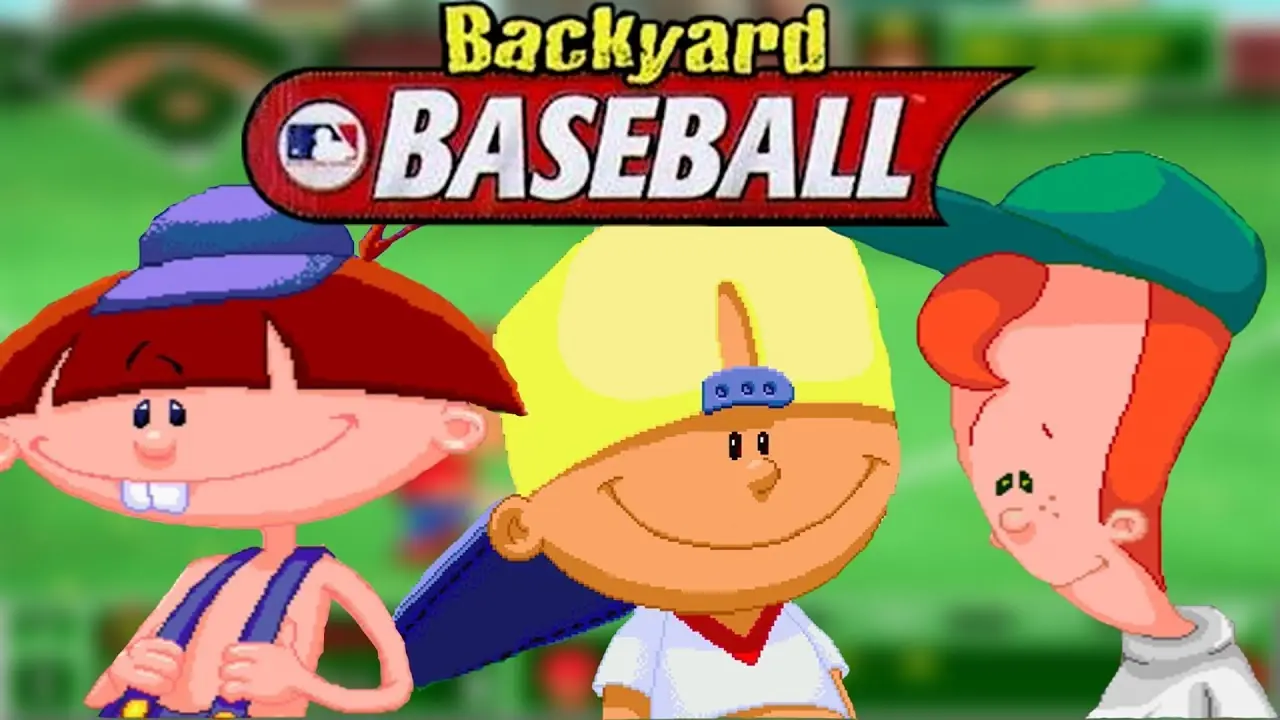 Backyard Baseball Game Cover