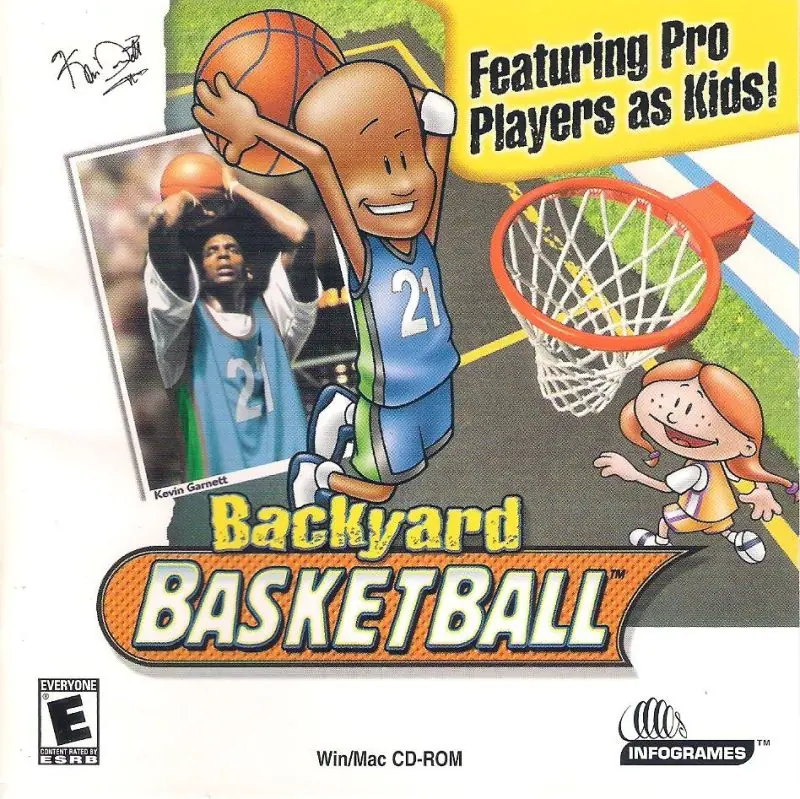 Backyard Basketball Game Cover