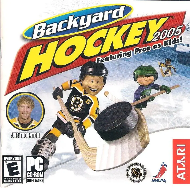 Backyard Hockey 2005 Game Cover