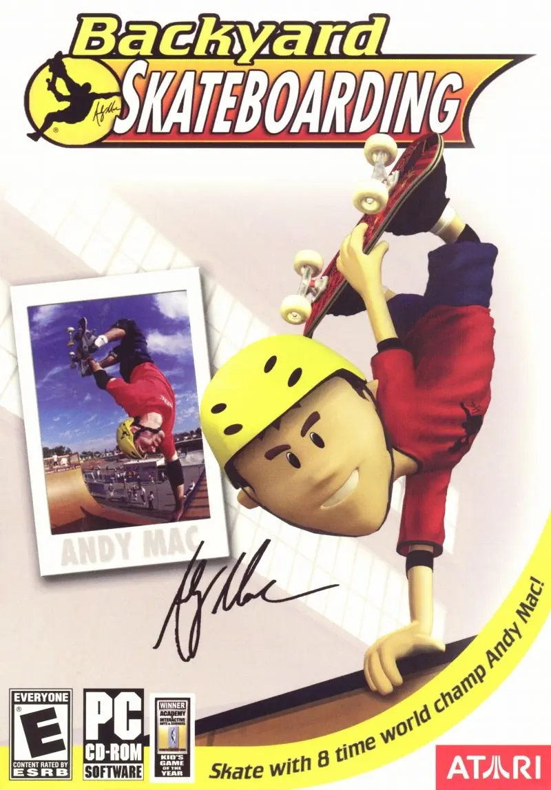 Backyard Skateboarding Game Cover