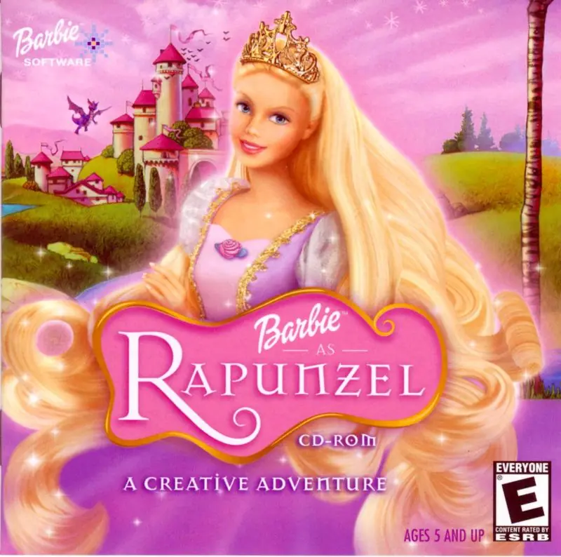 Barbie as Rapunzel: A Creative Adventure Game Cover