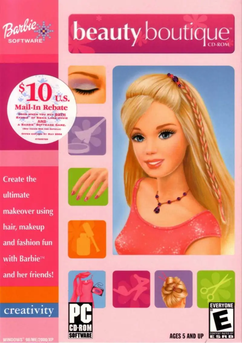Barbie Beauty Boutique Game Cover