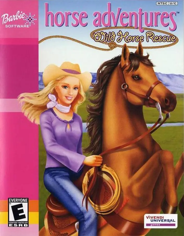 Barbie Horse Adventures: Wild Horse Rescue Game Cover