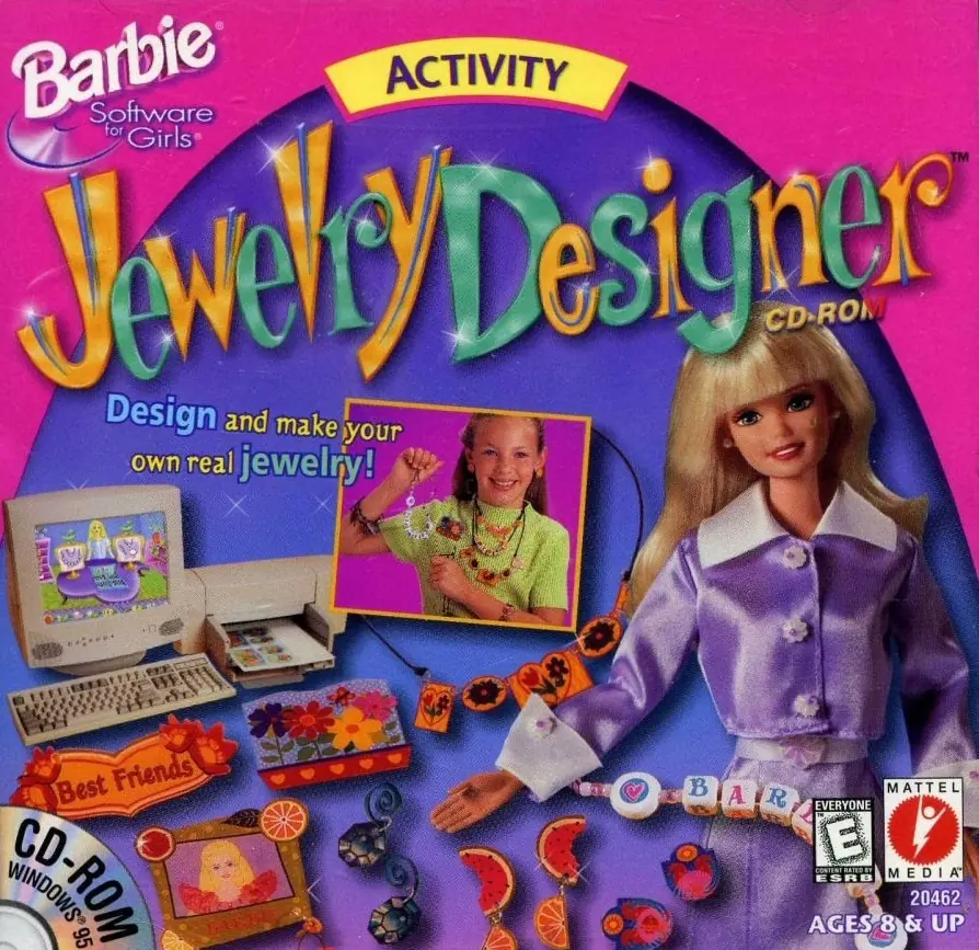 Barbie Jewelry Designer Game Cover