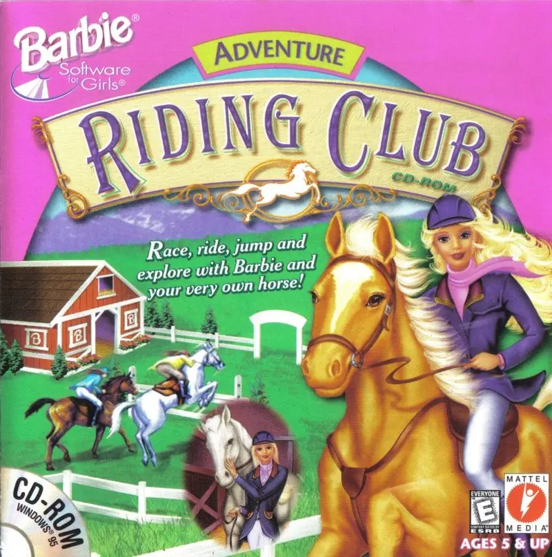 Barbie Riding Club Game Cover