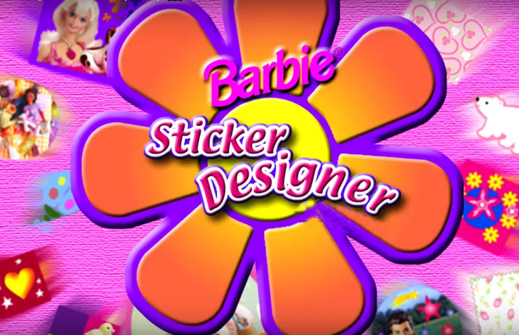 Barbie Sticker Designer Game Cover