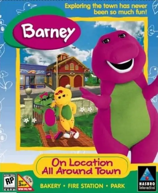Barney: On Location - All Around Town Game Cover