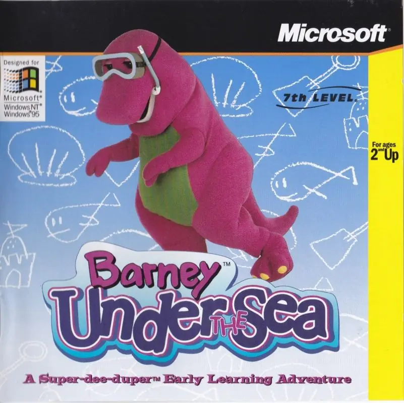 Barney Under the Sea Game Cover