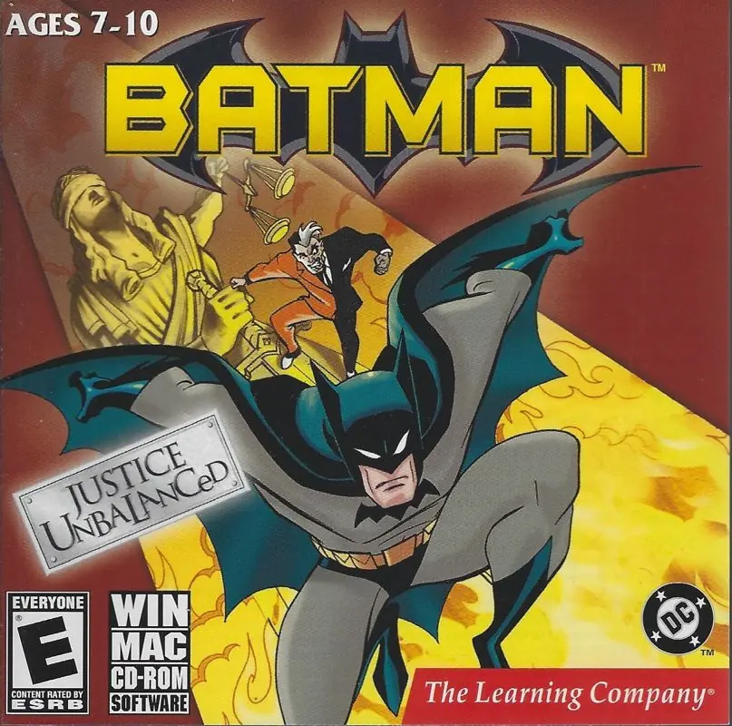 Batman: Justice Unbalanced Game Cover