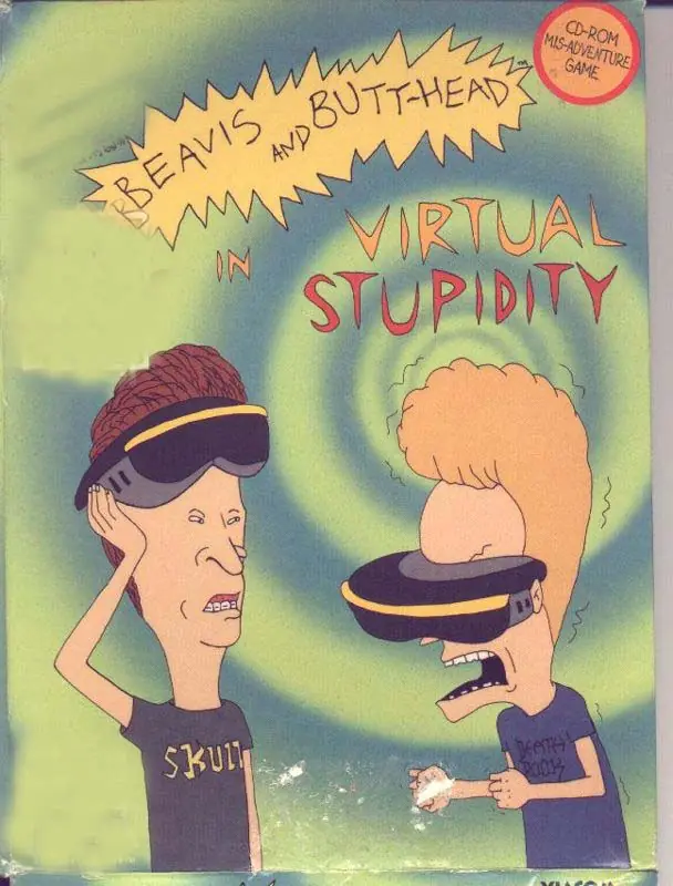 Beavis and Butt-Head in Virtual Stupidity Game Cover