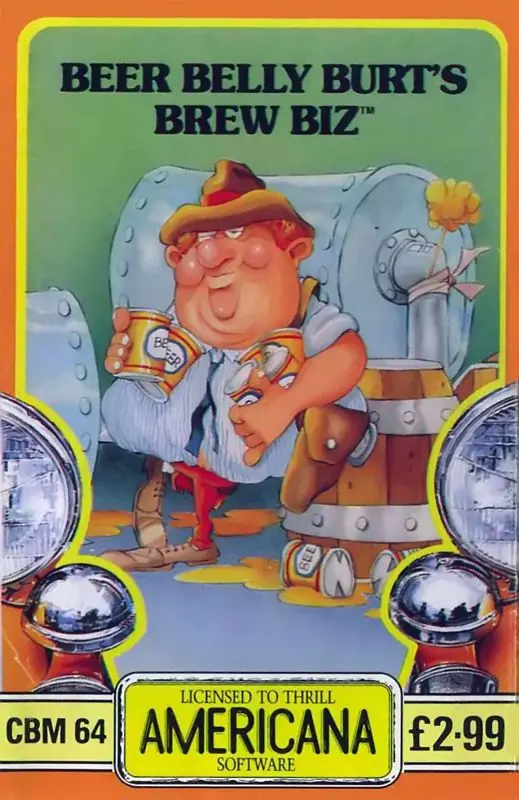 Beer Belly Burt's Brew Biz Game Cover