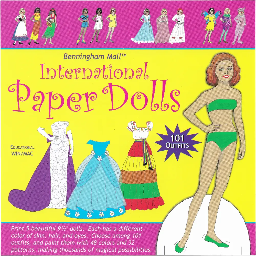 Benningham Mall International Paper Dolls Game Cover