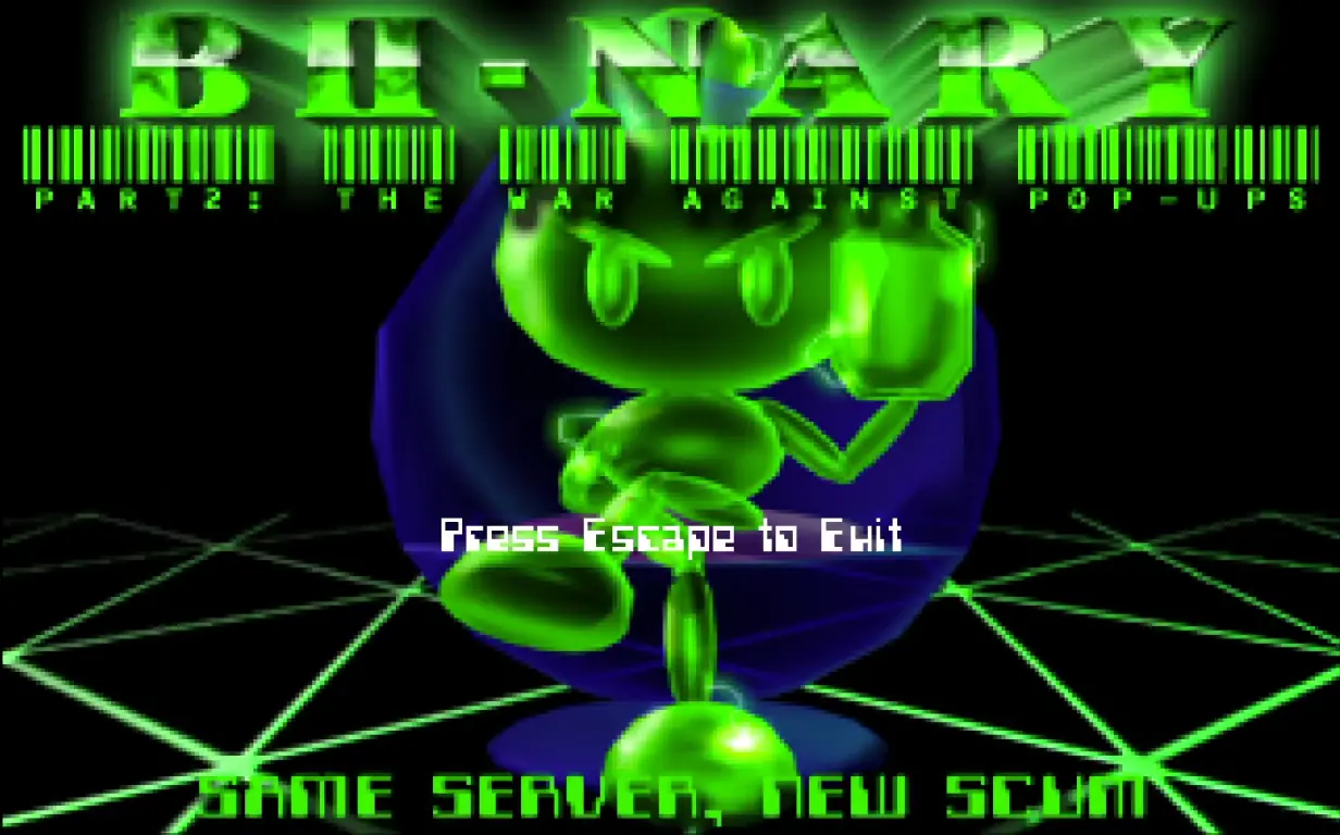 BII-NARY: The War Against Pop-Ups Game Cover