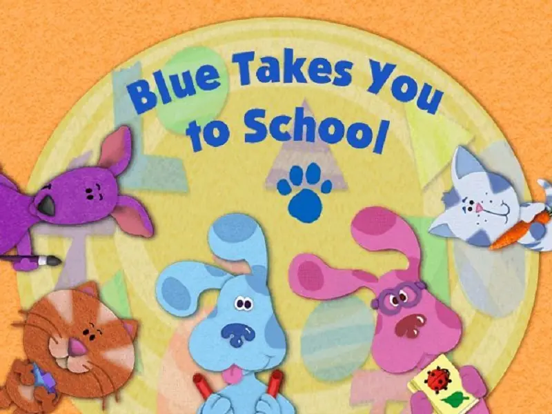 Blue's Clues: Blue Takes You to School Game Cover