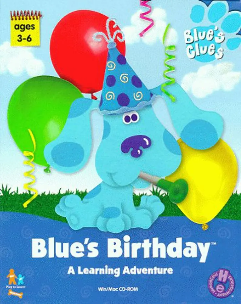 Blue's Clues: Blue's Birthday Adventure Game Cover