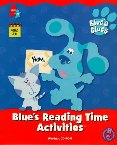 Blue's Clues: Blue's Reading Time Activities Game Cover