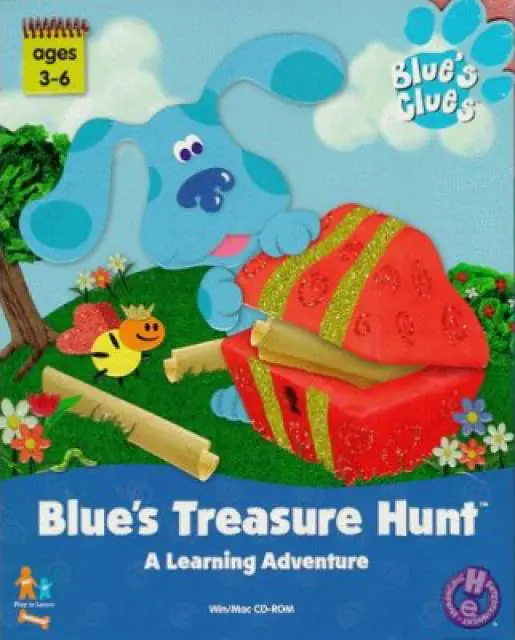 Blue's Clues: Blue's Treasure Hunt Game Cover