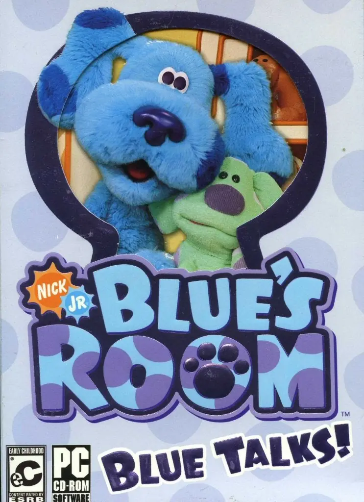 Blue's Room: Blue Talks! Game Cover