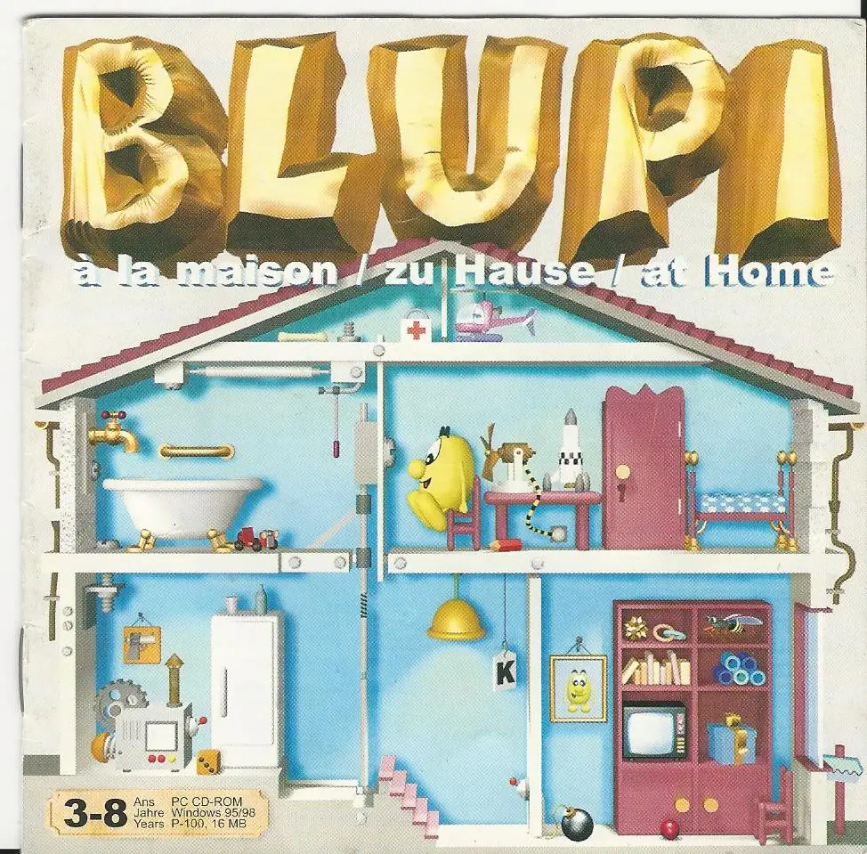 Blupi at Home Game Cover