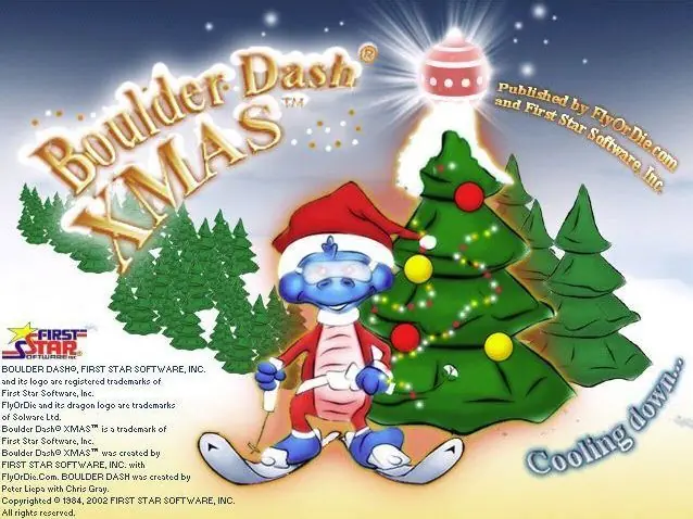 Boulder Dash Xmas Game Cover