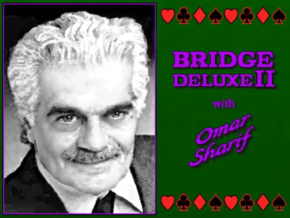 Bridge Deluxe 2 With Omar Sharif Game Cover