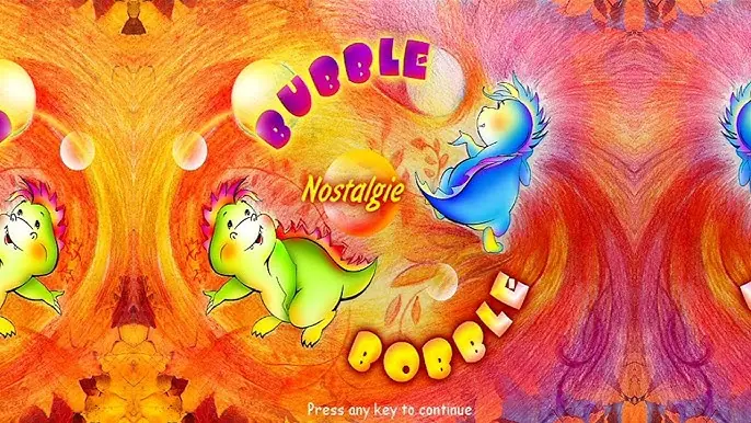 Bubble Bobble Nostalgie Gold Edition Game Cover