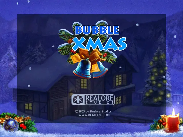 Bubble Xmas Game Cover