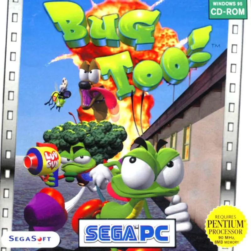 Bug Too! Game Cover