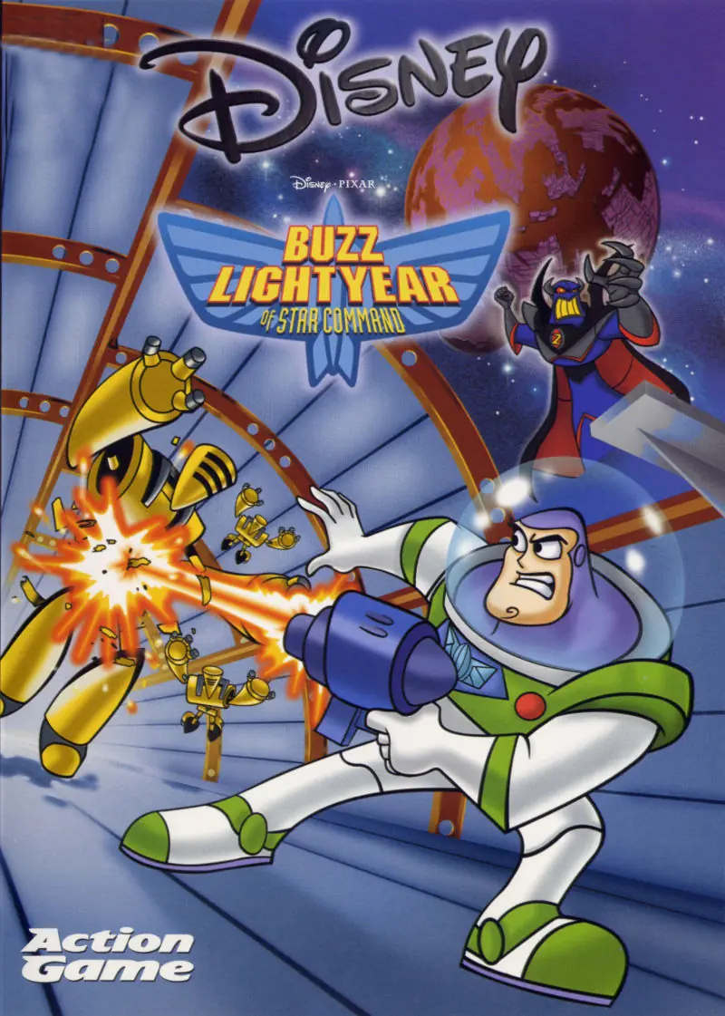 Buzz Lightyear of Star Command Game Cover