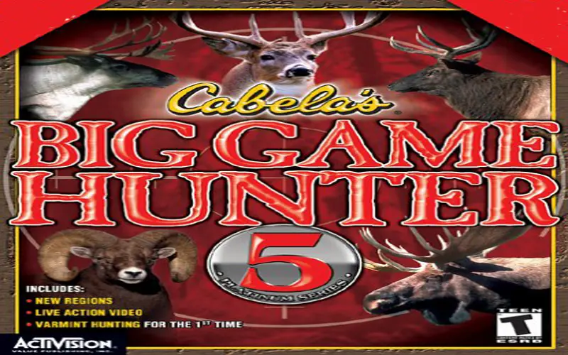 Cabela's Big Game Hunter 5: Platinum Series Game Cover