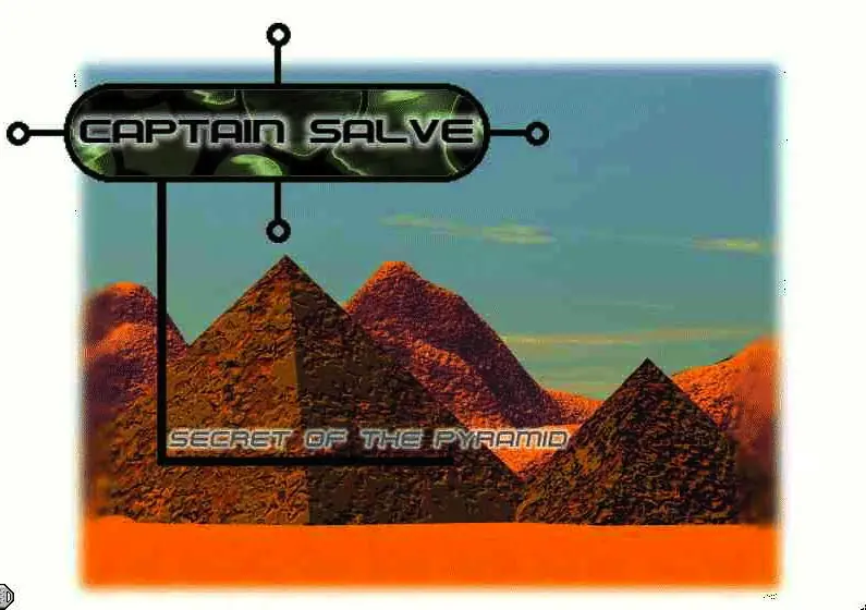 Captain Salve: Secret of the Pyramid Game Cover
