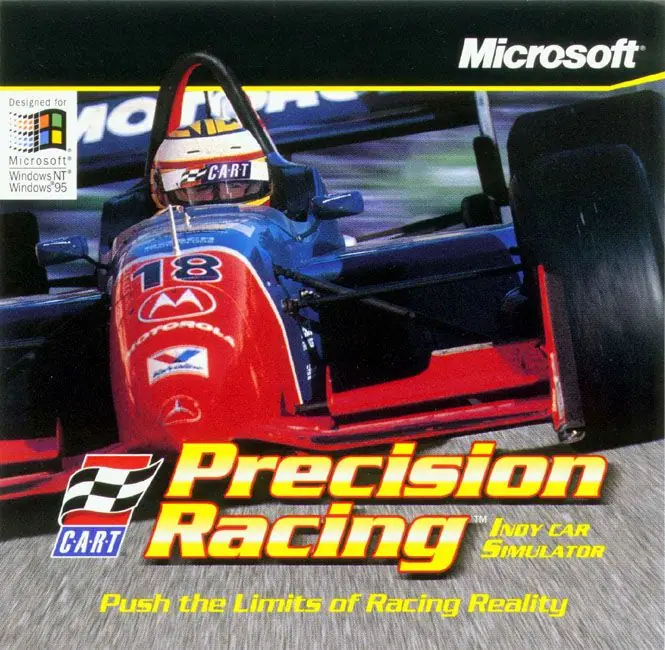 CART Precision Racing Game Cover