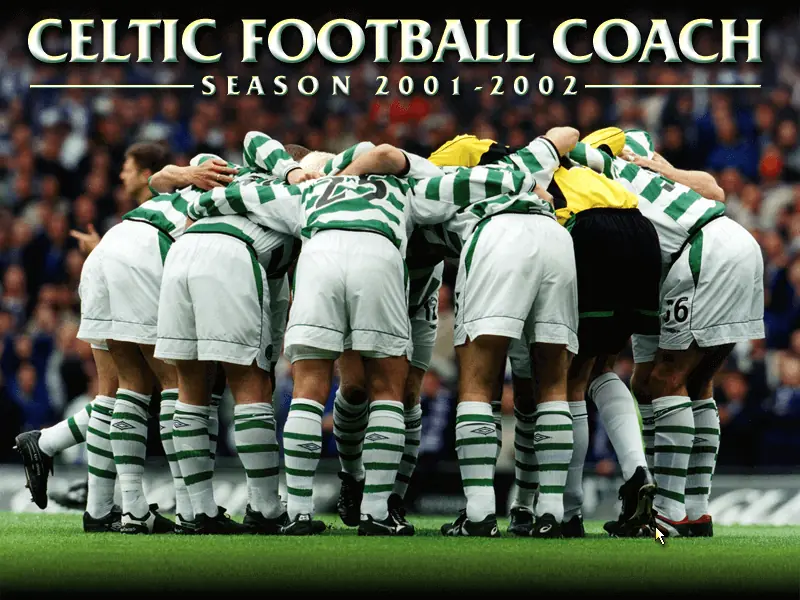 Celtic Football Coach: Season 2001-2002 Game Cover