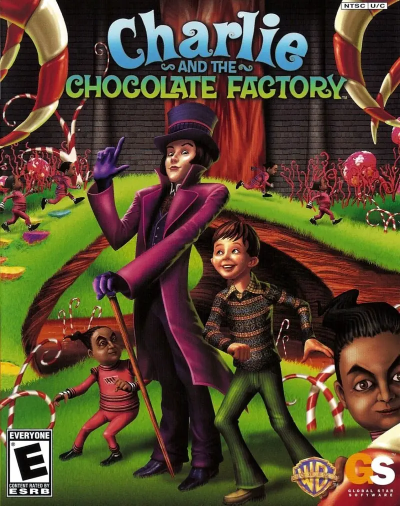Charlie and the Chocolate Factory Game Cover