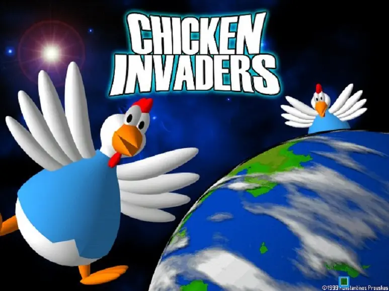Chicken Invaders Game Cover