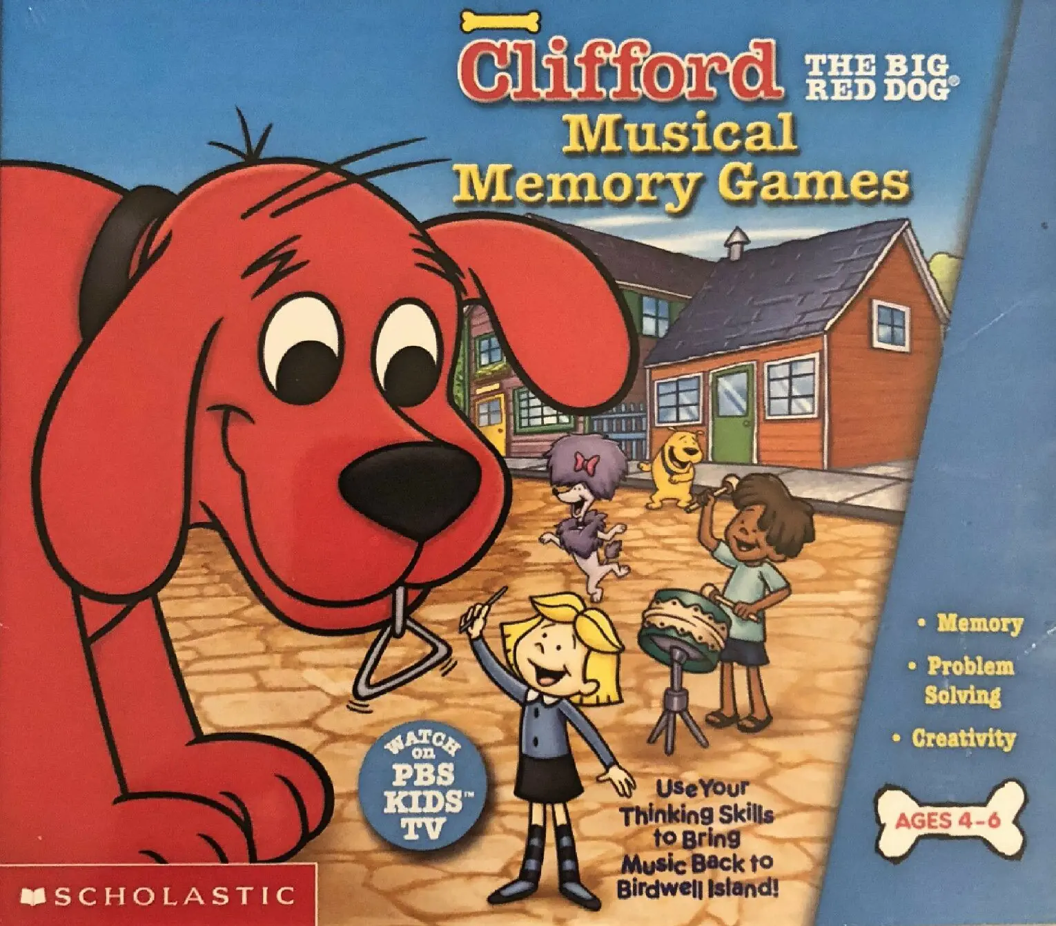 Clifford Musical Memory Games Game Cover