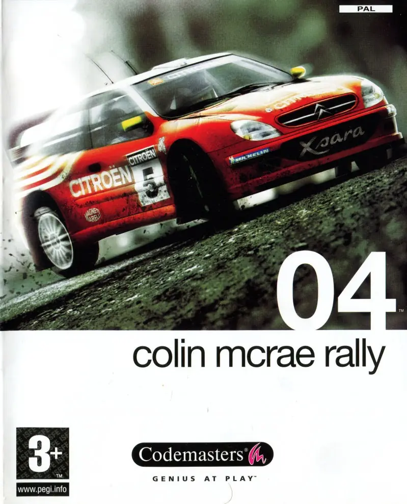 Colin McRae Rally 04 Game Cover