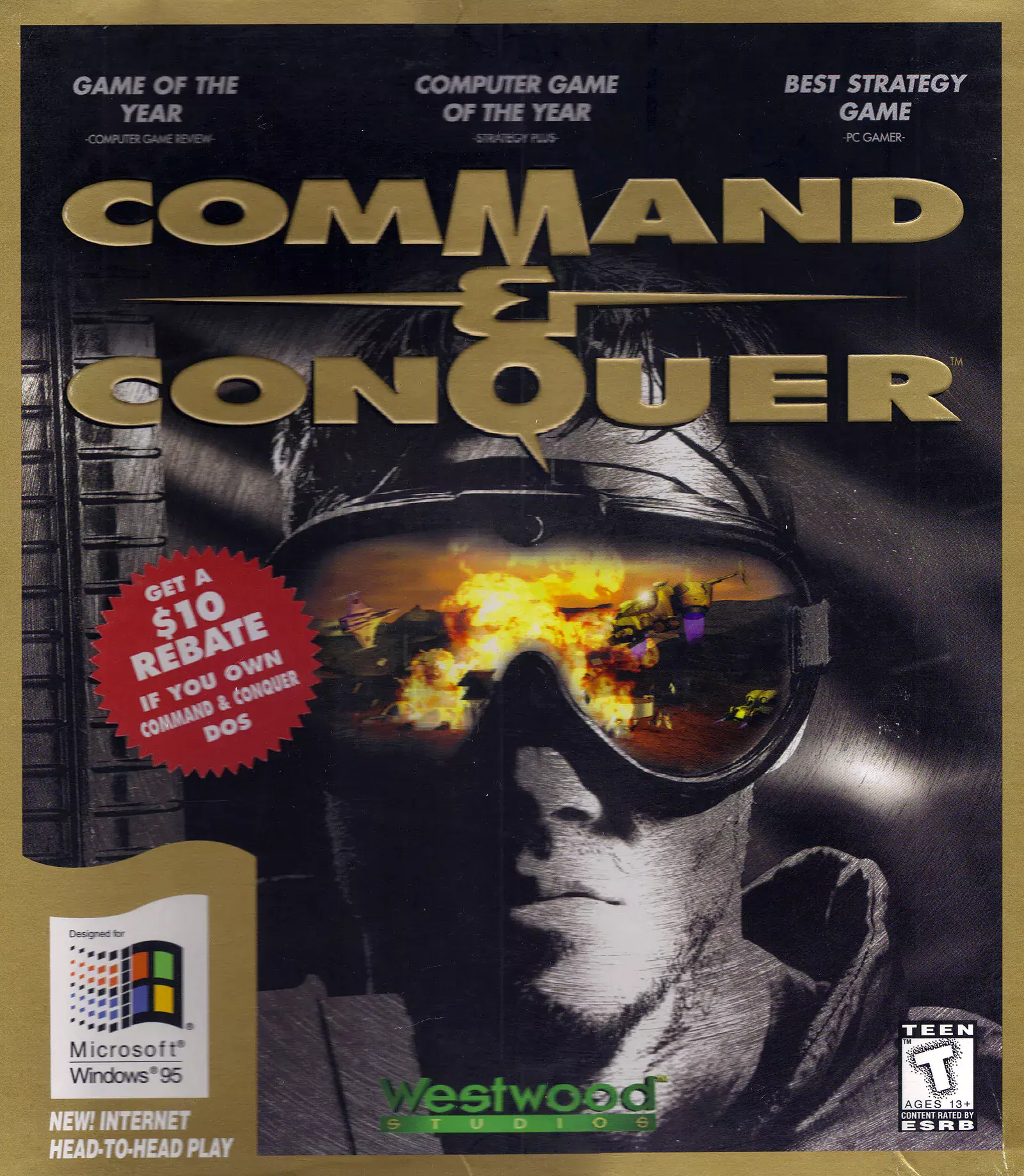 Command & Conquer (Special Gold Edition) Game Cover