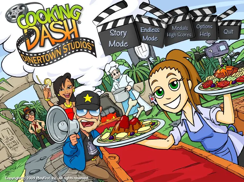 Cooking Dash 2 - DinerTown Studios Game Cover