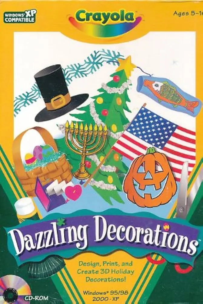 Crayola: Dazzling Decorations Game Cover