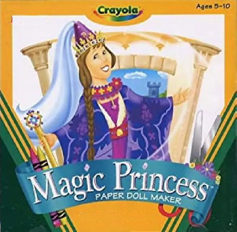 Crayola Magic Princess: Paper Doll Maker Game Cover