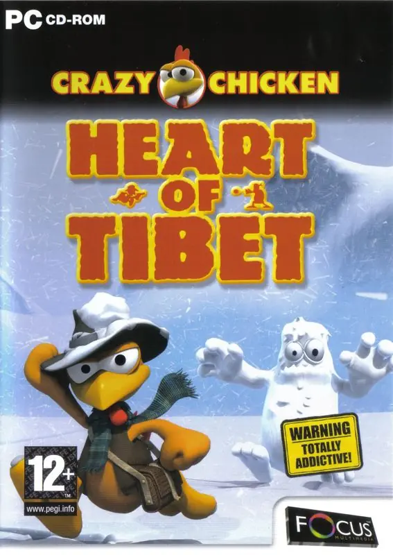 Crazy Chicken: Heart of Tibet Game Cover